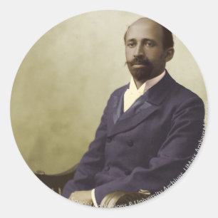 Sticker Rond W.E.B. Du Bois