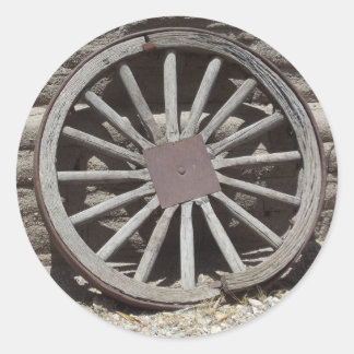 Sticker Rond Wagon Wheel