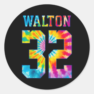 Sticker Rond Walton Tie Dye 32 Walton