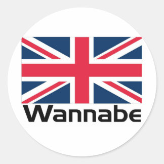 Sticker Rond Wannabe - UK