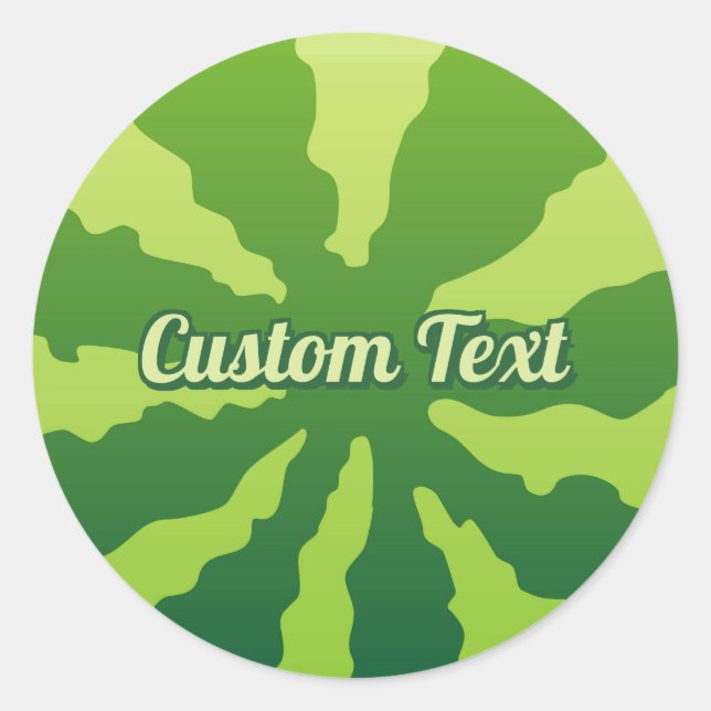 Sticker Rond Watermelon (Devant)