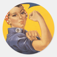 "We Can Do It" World War ll Poster Detail