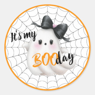 Sticker Rond Web des voeux - BOOday Anniversaire Charme