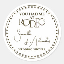 Wedding shower des mariées de Western Rodeo