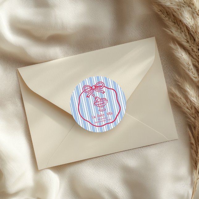 Sticker Rond Week-end entre filles La Dolce Vita (Créateur téléchargé)