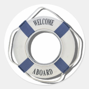 Sticker Rond WelcomeAboardLifePreserver071812.png