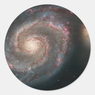 Sticker Rond whirlpoolgalaxy