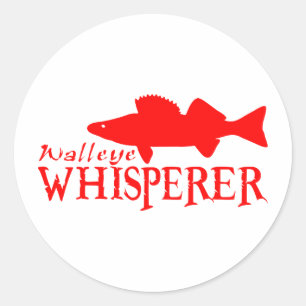 STICKER ROND WHISPERER DE BROCHETS VAIRONS