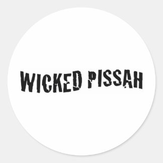 Sticker Rond Wicked Pissah
