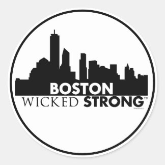 Sticker Rond Wicked Strong