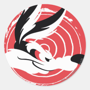 Sticker Rond WILE E. COYOTE™ Warner Bros. Affiche