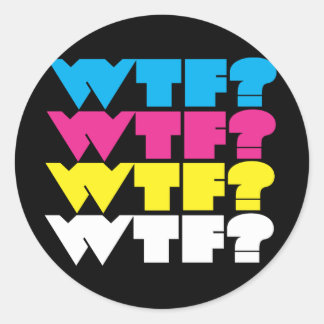 Sticker Rond wtf ?