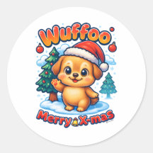 Wuffoo Roony Joyeux Noël Kawaii 3D Fêtes