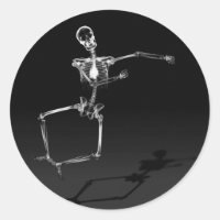 X-RAY SKELETON JOY LEAP B&W