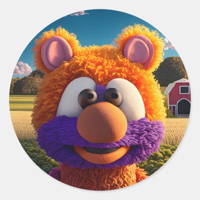 Sticker Rond xooribous (Devant)