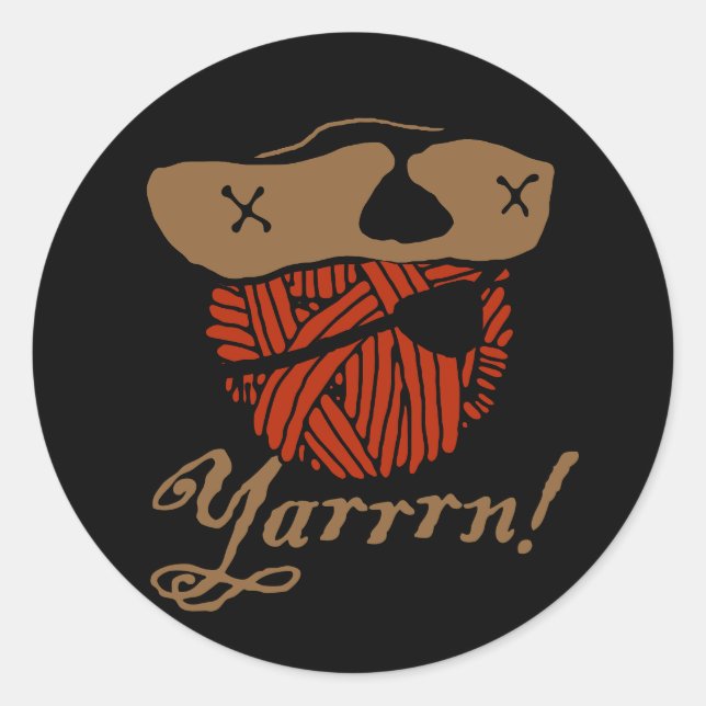Sticker Rond Yarrn (Devant)