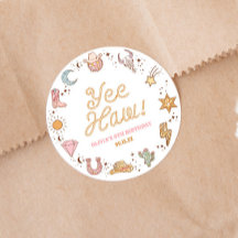 Yee Haw ! Western Disco Cowgirl fête d'anniversair