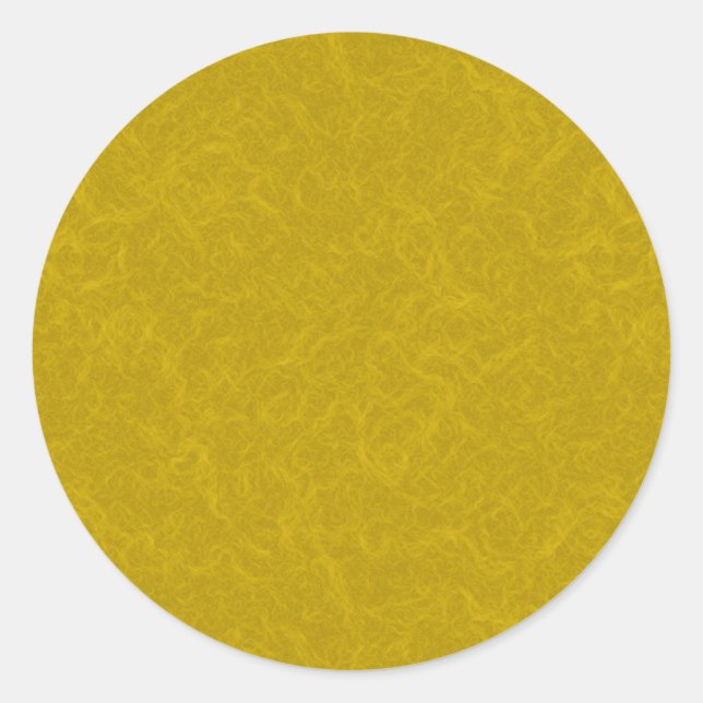 Sticker Rond Yellow textured surface with  swirling pattern (Devant)