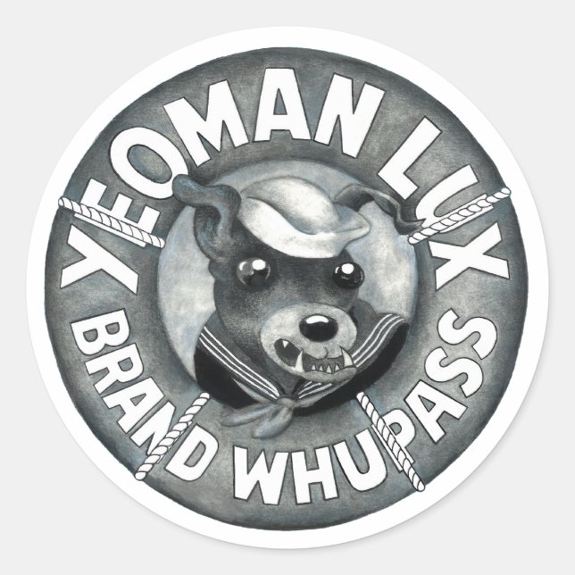 Sticker Rond Yeoman Lux (Devant)