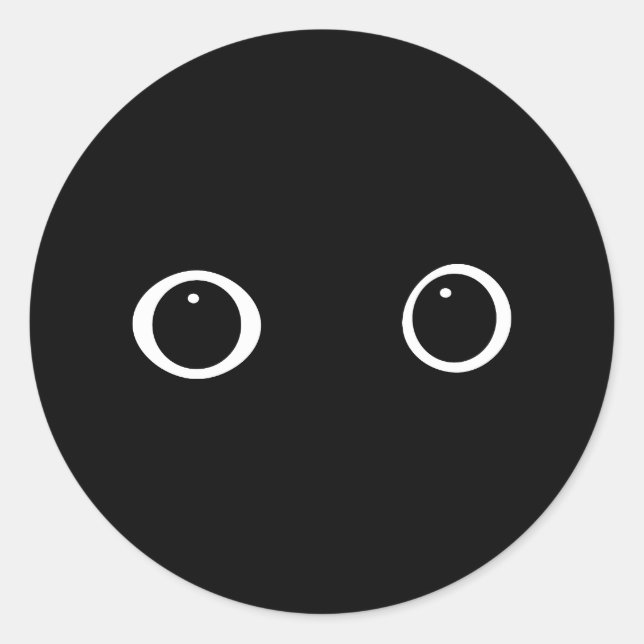 Sticker Rond Yeux (Devant)