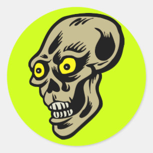 Sticker Rond yeux crâniens