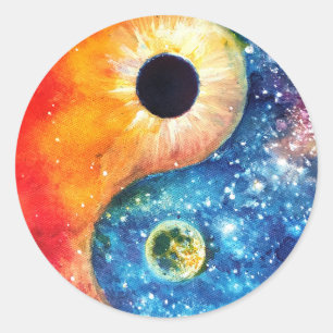 Sticker Rond yin