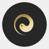 Ying Yang Symbol Balance or Black Pace Spirituel