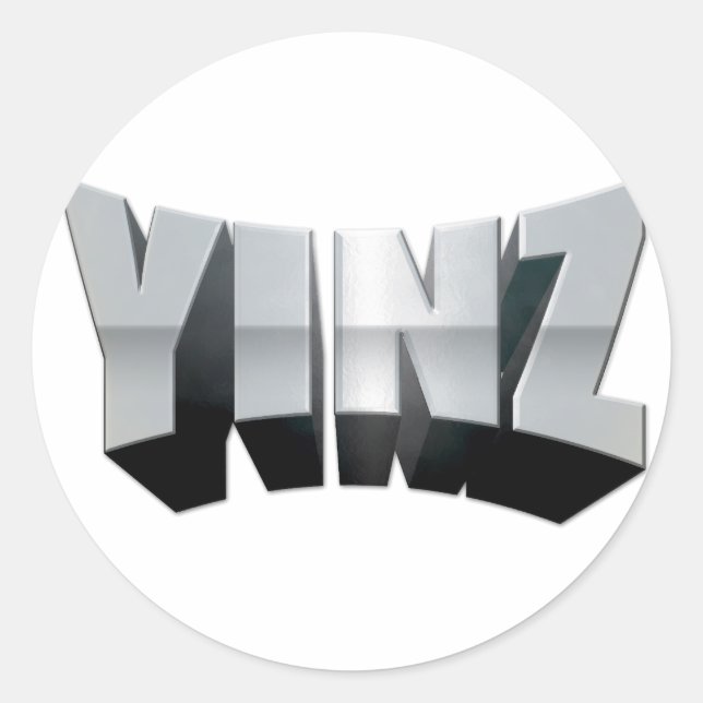 Sticker Rond Yinz (Devant)