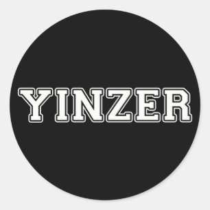 Sticker Rond Yinzer