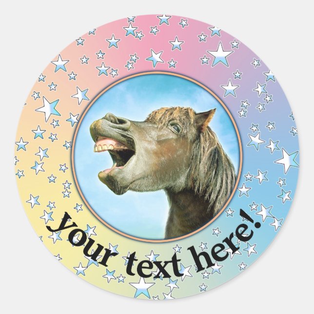 Sticker Rond your text here (Devant)