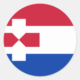 Sticker Rond Zaanstad Pays-Bas, Pays-Bas