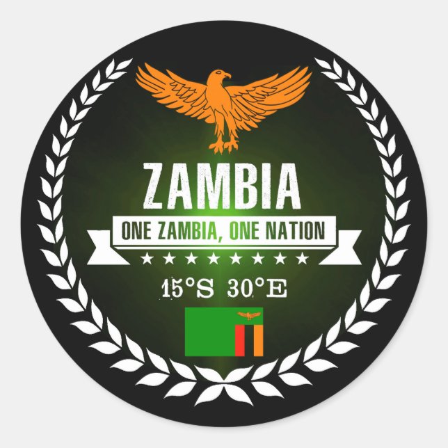 Sticker Rond Zambie (Devant)