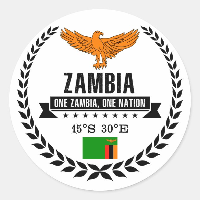 Sticker Rond Zambie (Devant)