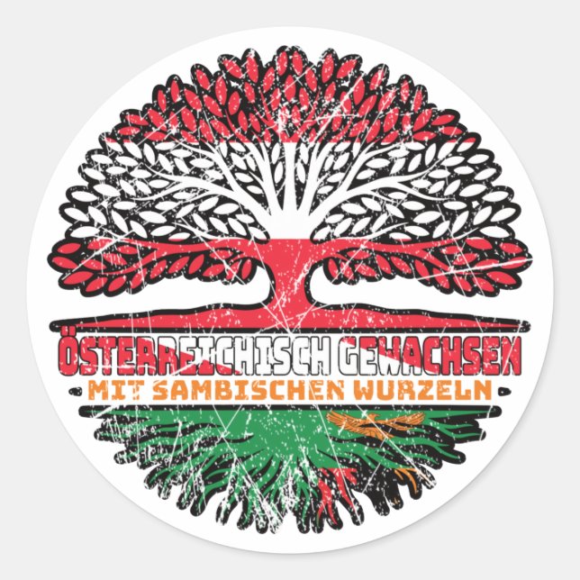 Sticker Rond Zambie Zambie (Devant)