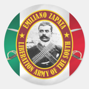 Sticker Rond Zapata