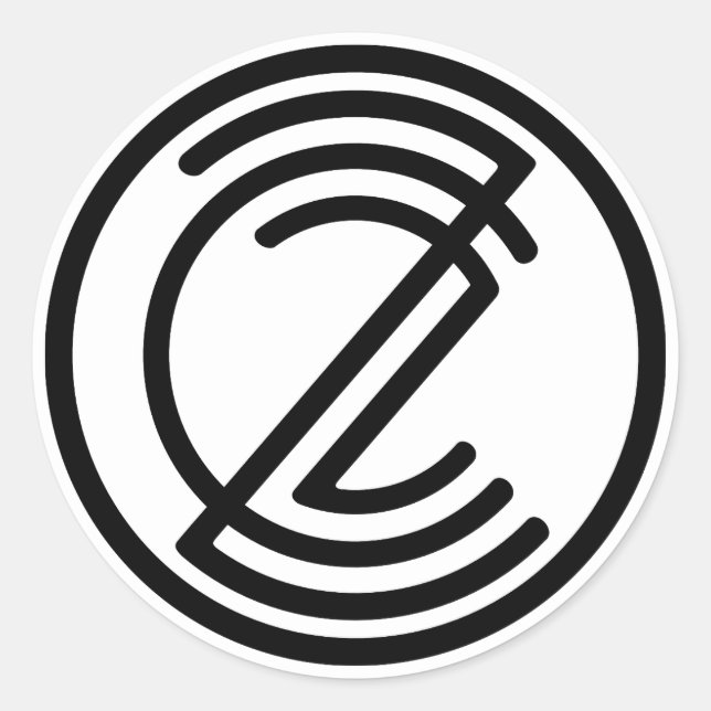 Sticker Rond Zastava (Devant)