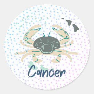 Sticker Rond Zodiaque moderne