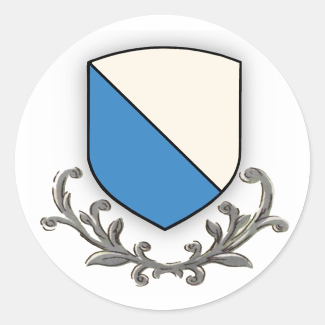 Sticker Rond Zurich (Devant)