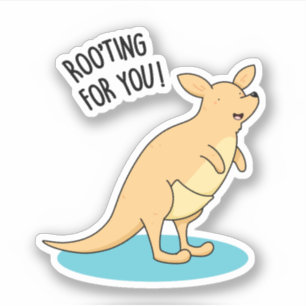 Sticker Roo Ting Pour Vous Drôle Kangaroo Pun