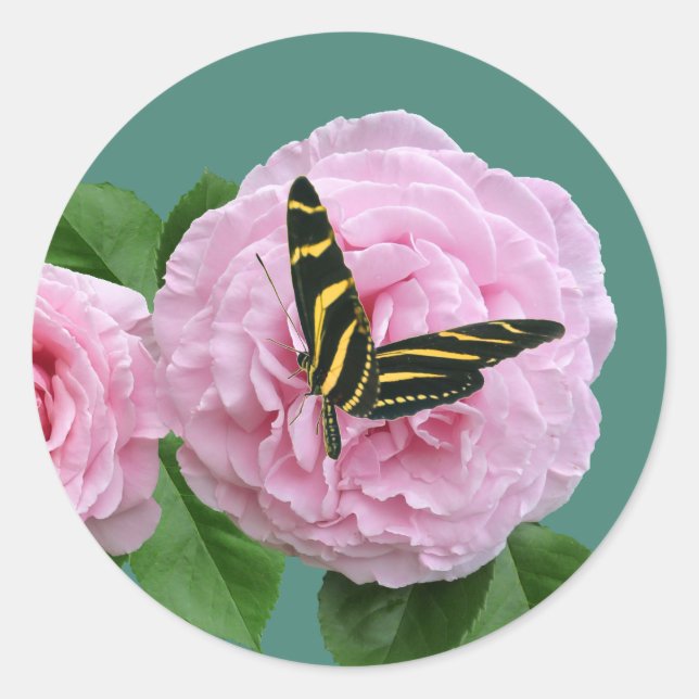 Sticker ROSE ET BOUTEILLE (Devant)