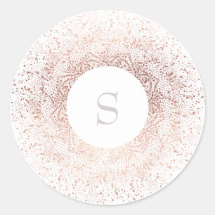 Sticker rose Gold Sparkle Noël