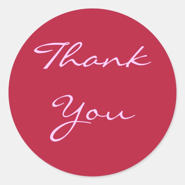 Sticker Rose Merci (Devant)