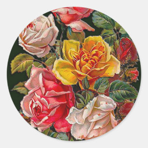 Sticker Rose romantique