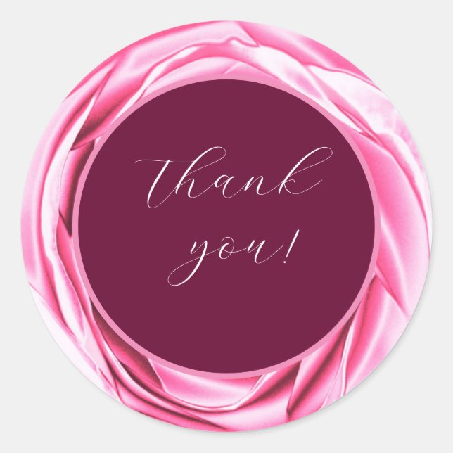 Sticker rose Rose métallique (Devant)