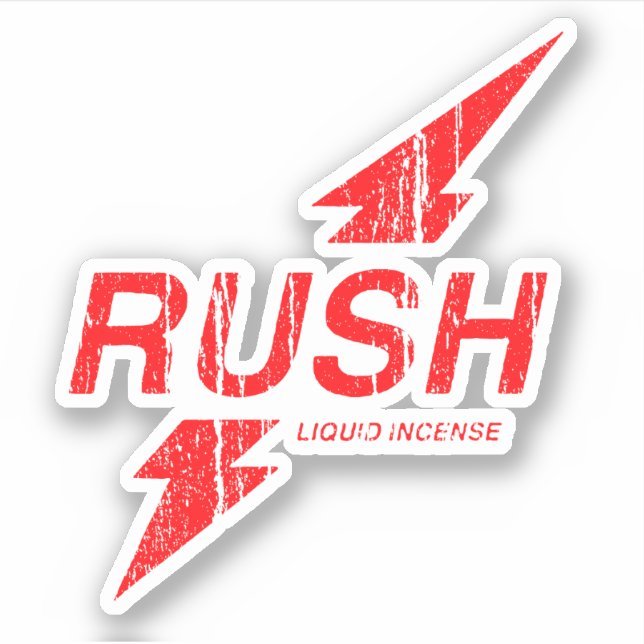 Sticker Rouge Rush (Devant)