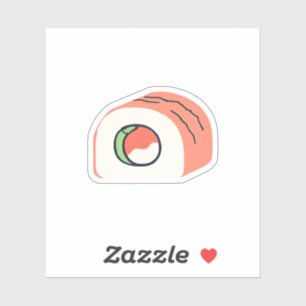 Sticker Roulé de sushi