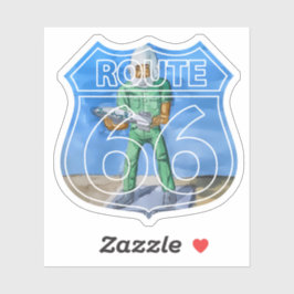 Sticker Route 66 Gemini Giant