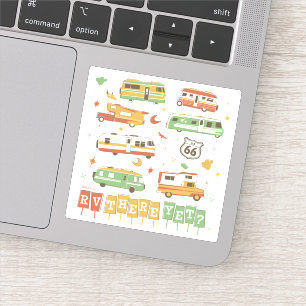Sticker Route 66 RV Encore Là