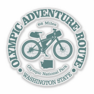 Sticker Route olympique d'aventure (cyclisme)