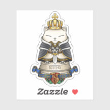 Royal Cat Chess King Piece